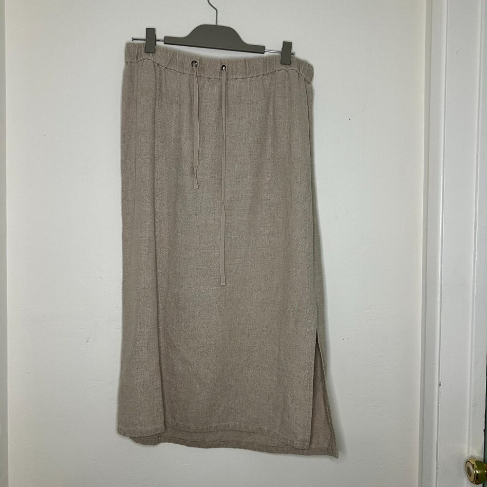 Eileen Fisher Tan Skirt - Picture 2 of 3